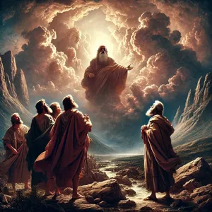 8. 神晓谕挪亚和他的儿子说：