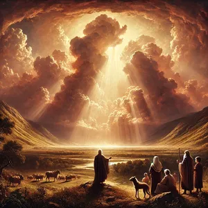 9. “我要与你们和你们的后裔立约，